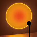 Sunset Projection Lamp — Rotatable Atmosphere Light, USB Powered, Living Room & Bedroom Décor