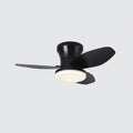 Nordic Ceiling Fan with LED Light — Silent, Remote Control, Scandi Style, 4 Colour Options
